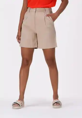 Omoda Another label dames broeken cynthia shorts - beige aanbieding