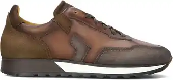 Omoda Magnanni heren lage sneakers 24745 - cognac aanbieding