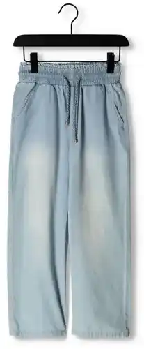 Omoda Nono meisjes jeans sayla b palazzo light weight denim pants - blauw aanbieding