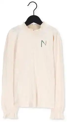 Omoda Nobell' nobell meisjes truien & vesten kooka melange rib jersey - beige aanbieding