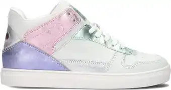 Omoda Wysh meisjes hoge sneakers milena - wit aanbieding