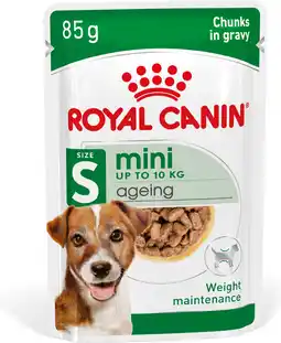 Intratuin Royal canin hondenvoer in saus mini ageing 12+ 85 g 12 stuks aanbieding