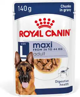 Intratuin Royal canin hondenvoer maxi adult 140 g 10 stuks aanbieding