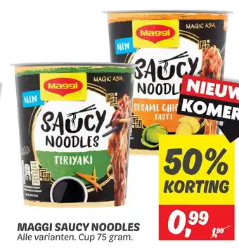 Dekamarkt Maggi saucy noodles aanbieding