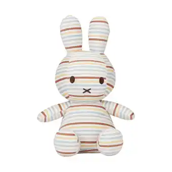 Babypark Nijntje vintage sunny stripes all over knuffel 35 cm aanbieding