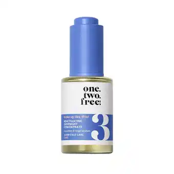 Douglas One.two.free! stap 2: voorbereiding reactivating overnight concentrate aanbieding