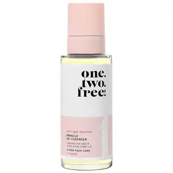 Douglas One.two.free! stap 1: reiniging miracle oil cleanser aanbieding