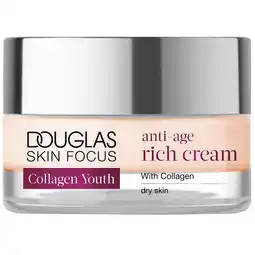 Douglas Douglas collection skin focus collagen youth anti-age rich cream aanbieding