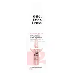 Douglas One.two.free! stap 2: voorbereiding hyaluronic glow aanbieding