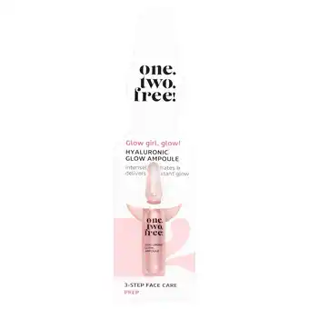 Douglas One.two.free! stap 2: voorbereiding hyaluronic glow aanbieding