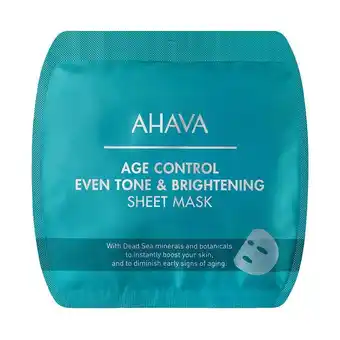 Douglas Ahava age control sheet aanbieding