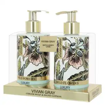 Douglas Vivian gray wild flowers handverzorgingsset aanbieding