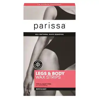 Douglas Parissa hair removal system wax strips legs & body aanbieding