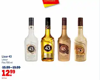 Makro Licor 43 700ml aanbieding