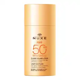 Douglas Nuxe sun light sun fluid high protection spf50 face aanbieding