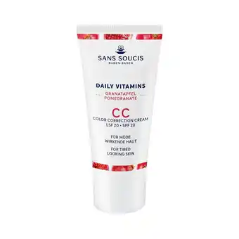Douglas Sans soucis daily vitamins cc color correction cream spf 20 for tired looking skin aanbieding