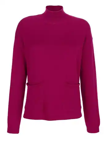 Klingel Trui in trendy model alba moda fuchsia aanbieding