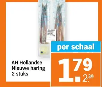 Albert Heijn Hollandse nieuwe haring aanbieding