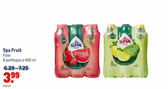 Makro Spa Fruit aanbieding