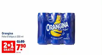 Makro Orangina 6 blikjes à 330 ml aanbieding