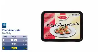 Makro Filet Americain 500g aanbieding