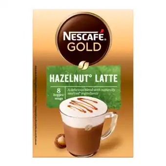 Dekamarkt Nescafé oploskoffie hazelnut latte aanbieding