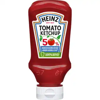 Dekamarkt Heinz tomaten ketchup minder suiker en zout aanbieding