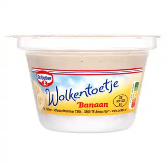 Dekamarkt Dr. oetker wolkentoetje banaan aanbieding