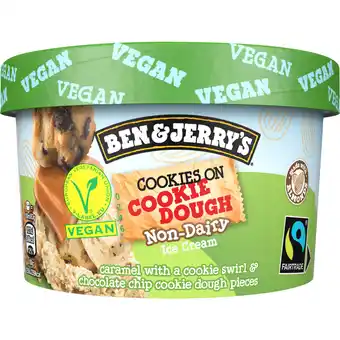 Dekamarkt Ben & jerry's non dairy cookie dough aanbieding