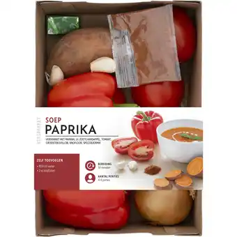 Dekamarkt Fresh & easy verspakket paprikasoep aanbieding