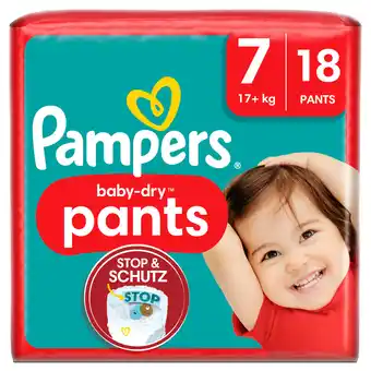 Dekamarkt Pampers baby-dry pants maat 7 aanbieding
