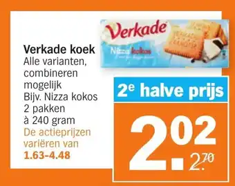 Albert Heijn Verkade koek 240g aanbieding