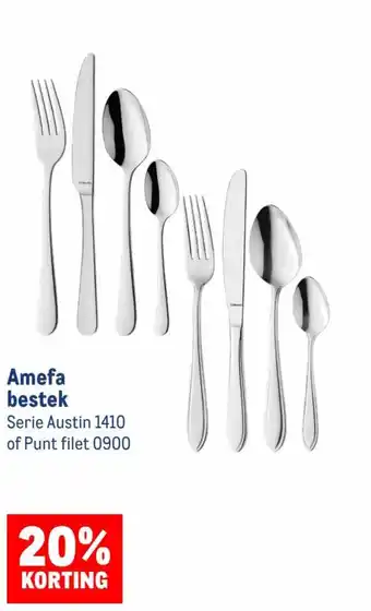 Makro Amefa bestek aanbieding