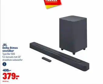 Makro JBL Dolby Atmos soundbar aanbieding