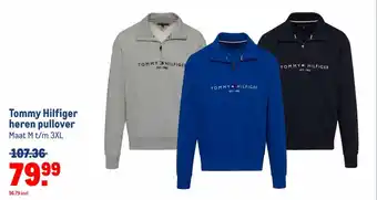 Makro Tommy Hilfiger heren pullover aanbieding