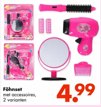 Wibra Föhnset aanbieding