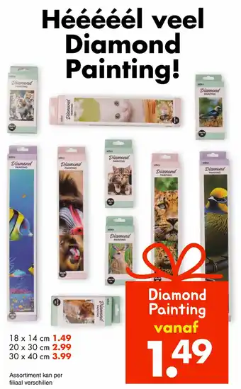 Wibra Diamond Painting aanbieding