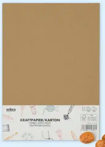 Wibra Kraft 30x A4 papier aanbieding