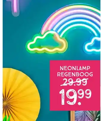 Xenos NEONLAMP REGENBOOG aanbieding