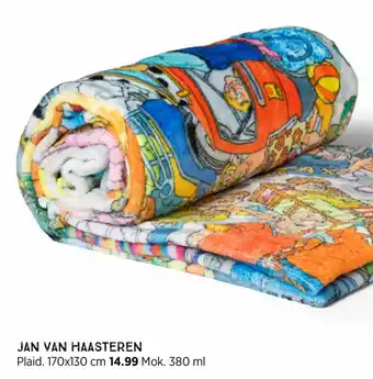 Xenos JAN VAN HAASTEREN Plaid. 170x130 cm aanbieding