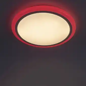 Lampenlicht.nl Moderne plafonnière wit incl. rgb led met afstandsbediening - mars aanbieding