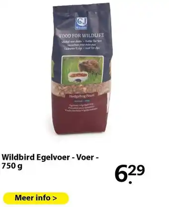 Boerenbond Wildbird Egelvoer - Voer - 750 g aanbieding