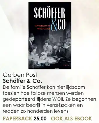 Libris Schöffer & Co. - Gerben Post aanbieding