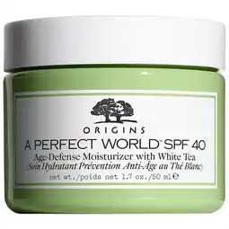 Douglas Origins a perfect world a perfect world spf 40 age-defense moisturizer met white tea aanbieding