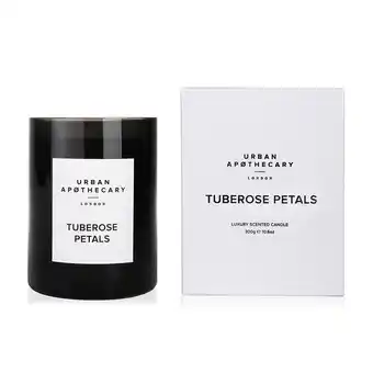 Douglas Urban apothecary luxury boxed glass candle tuberose petals aanbieding