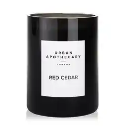 Douglas Urban apothecary luxury boxed glass candle red cedar aanbieding