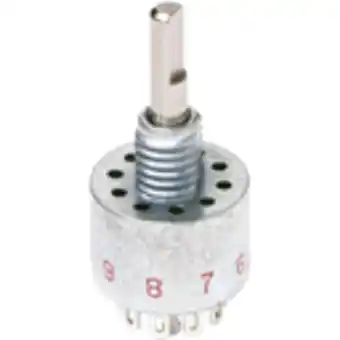 Conrad C & k switches mb05l2ncgd draaischakelaar 125 v, 28 v/dc 250 ma schakelposities 5 1 stuk(s) aanbieding