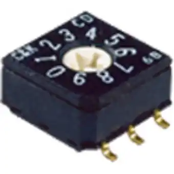 Conrad C & k switches cd10rm0ab codeerschakelaar bcd schakelposities 10 1 stuk(s) tube aanbieding