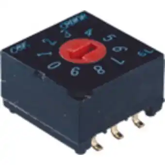 Conrad C & k switches crd16rm0cb codeerschakelaar hexadecimaal schakelposities 16 1 stuk(s) tube aanbieding