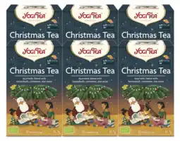 De Online Drogist Yogi tea christmas tea voordeelverpakking 6x17st aanbieding